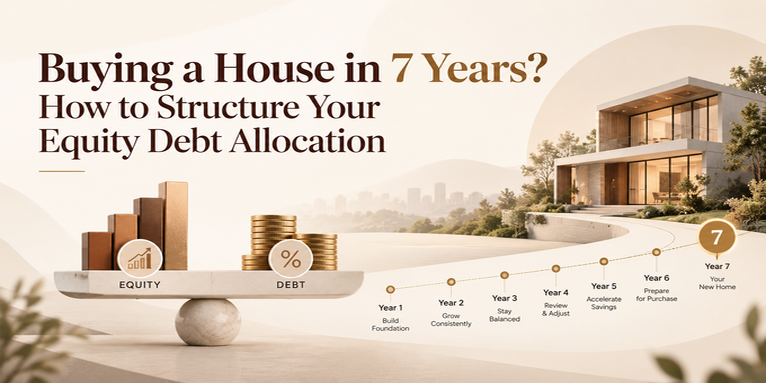 Buying a House in 7 Years? How to Structure Your Equity Debt Allocation