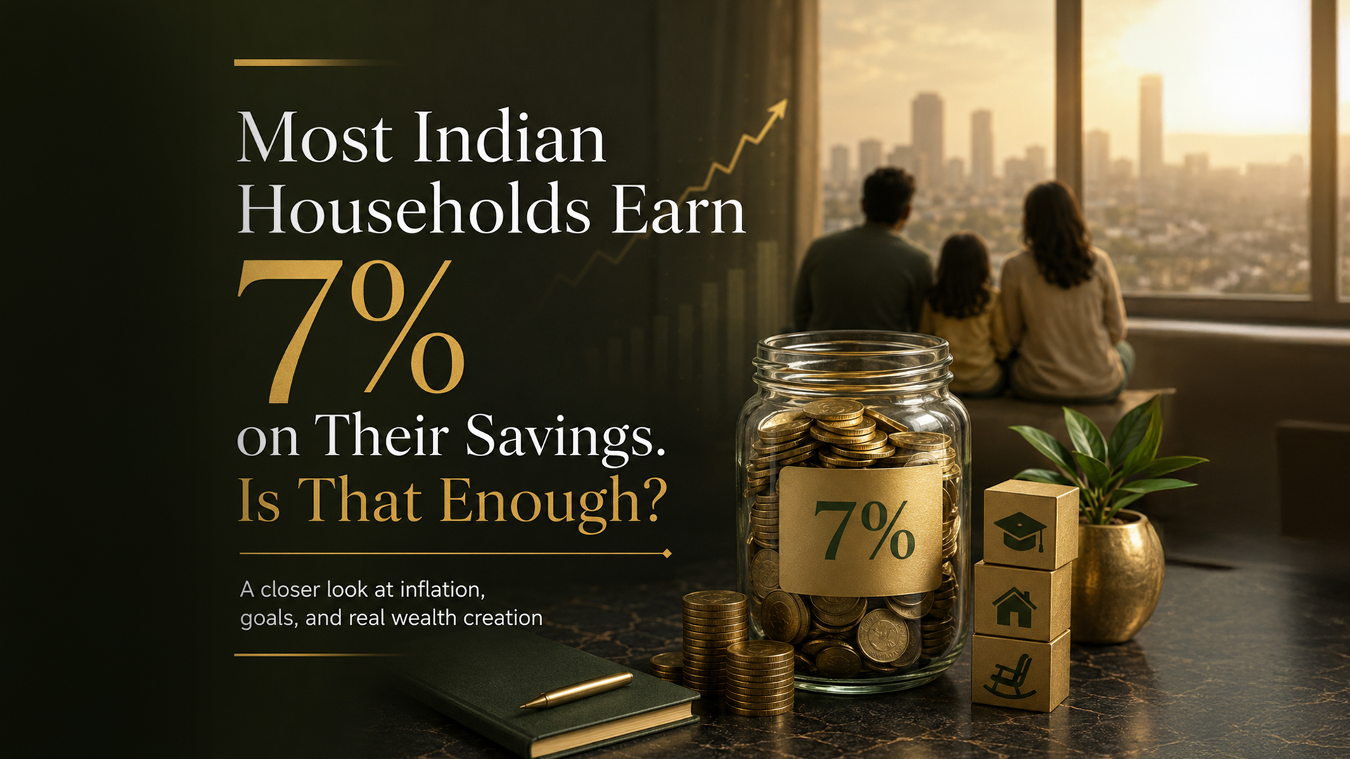 Most Indian Households Earn 7% on Their Savings. Is That Enough? 